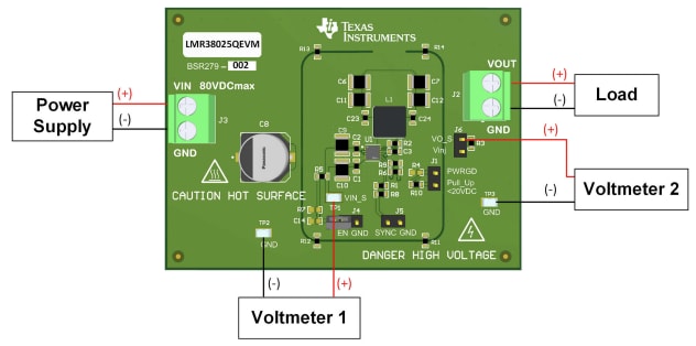 Texas Instruments LMR38025QEVM Evaluation Module
